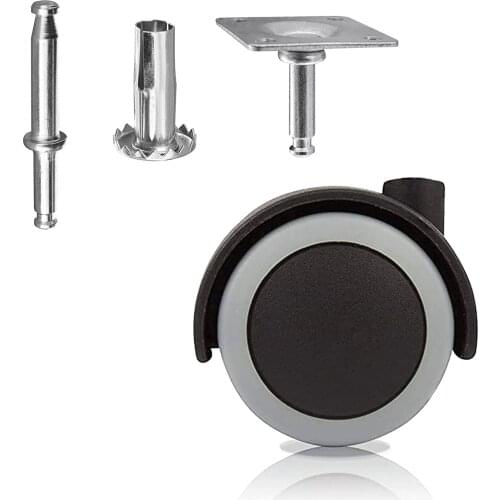 2" wheels,Set of 4,Furniture Casters,Suitable for most office chairs,replacement,esaily install,box packing ,caster wheel