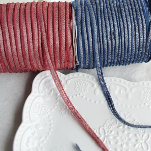 2019 hot sale Bilateral tassel wire ribbon lace Lace accessories Manual material H051