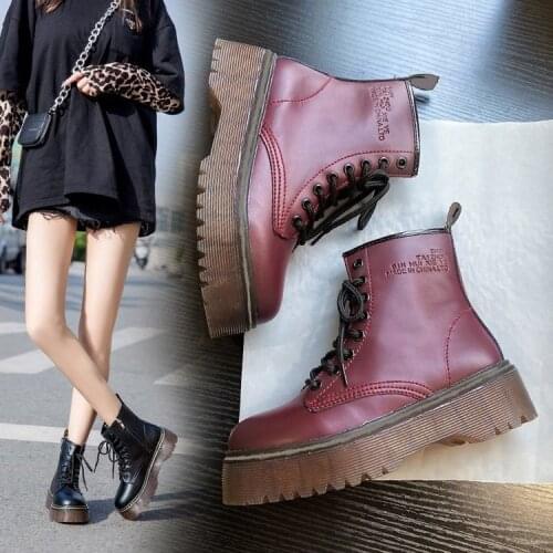 Fashion Warm Plush Snow Boots Women Pu Leather Shoes for Winter Woman Casual Jason.Martins Botas Mujer Spring Female Ankle Boots