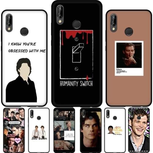 The Originals Vampire Diaries Soft Cover For Huawei P30 Lite P40 P20 Pro Mate 20 10 Lite P Smart 2021 2019 Phone Case