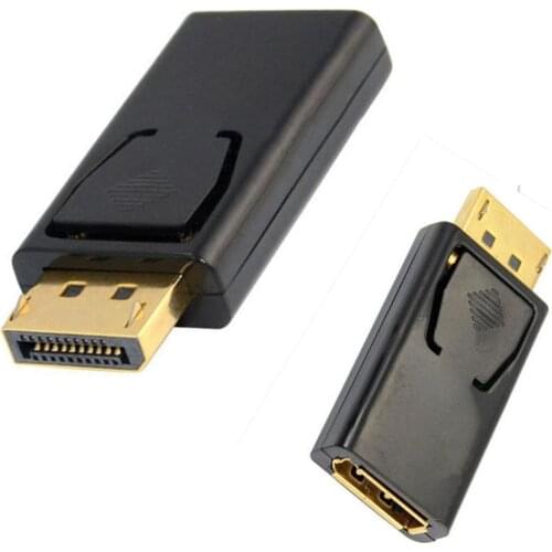 Display Port Male To HDMI-compatible Female Adapter Black High 1080P/4K To Dp Converter PC For HDTV HDMI-compatible Quality