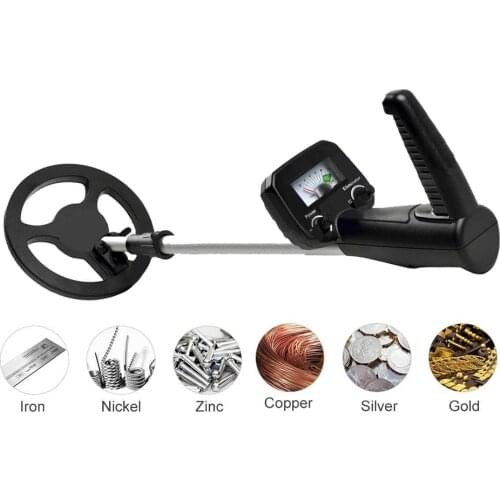 Metal Detector Underground Gold Detector Metal Length Adjustable Treasure Hunter Seeker Portable Hunter Detector