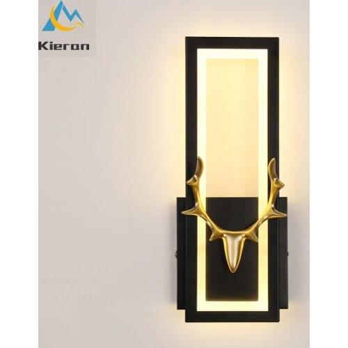 Northern Europe Simple Modern Bright Acrylic Led Wall Lamps Living Room Study Bedroom Bedside Wall lamp Room Decor Wall Lights