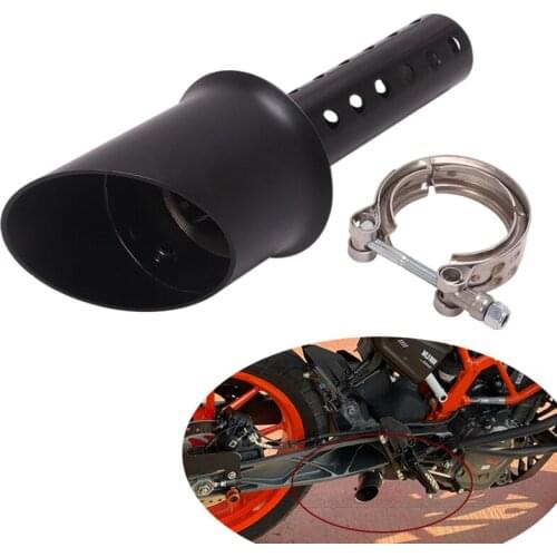 Reserve Catalyst Muffler Modified Motorcycle Black Exhaust Pipe Removable DB Killer Escape for Duke 390 125 250 RC390 2017-2021