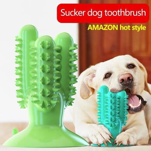 Dog Toothbrush Chew Toys Dog Toothbrush Pet Molar Tooth Cleaning Brushing Stick Doggy Puppy Dental Care Dog Pet Supplies
