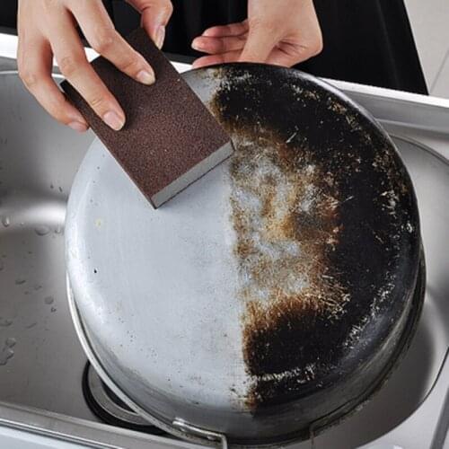 1 PCS Emery Cloth Melamine Sponge Magic Sponge Eraser Melamine Cleaner for Kitchen Office Bathroom Cleaning Nano Sponges