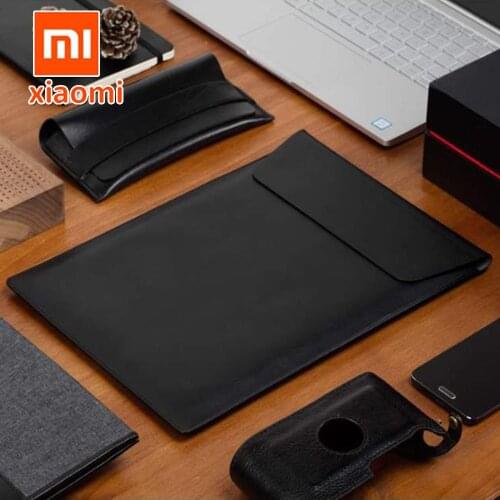 100% Original Xiaomi Sleeve Bag Laptop Case For Macbook Air 11 13 Pro 13.3 12 lenovo HP laptop Cover For Huawei Matebook bag