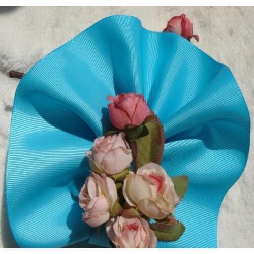 [100yards/roll, 50mm-89mm] polyester grosgrain decorative Ribbon tape for festival wedding crafts material and bows