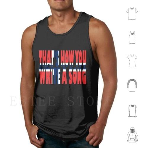 Alexander Rybak-ThatS How You Write A Song-Norway-2018 Tank Tops Vest Sleeveless Alexander Rybak Thats How You Write A