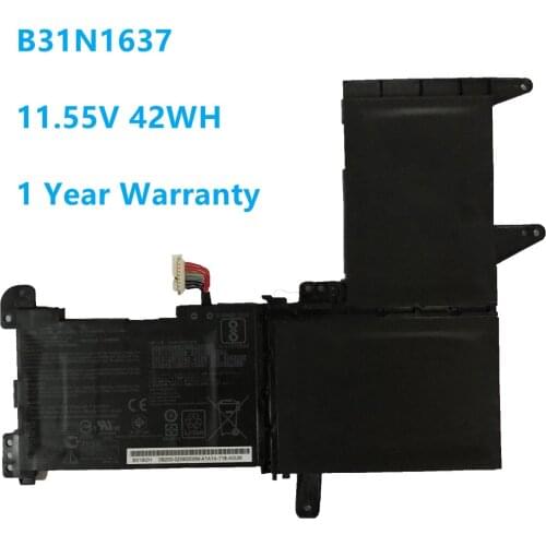 B31N1637 C31N1637 B31N1637 B31Bi9H Laptop Battery For Asus 3ICP5/57/78 C31N1637 B31N1637 B31Bi9H 11.55V 42WH
