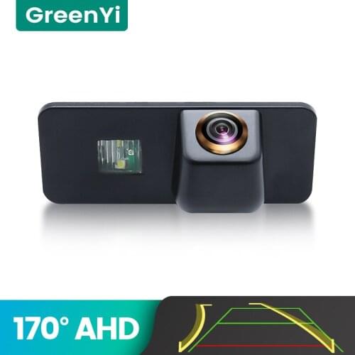 GreenYi 170° AHD 720 Trajectory Car Rear View Camera For VW Volkswagen GOLF Passat CC Polo Scirocco Eos Lupo Phaeton Beetle Seat