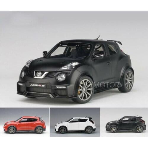1/18 AUTOart For NISSAN JUKE R 2.0 Diecast Car Model Gift Collection Ornament Display Black/Red/White Metal,Plastic,Rubber