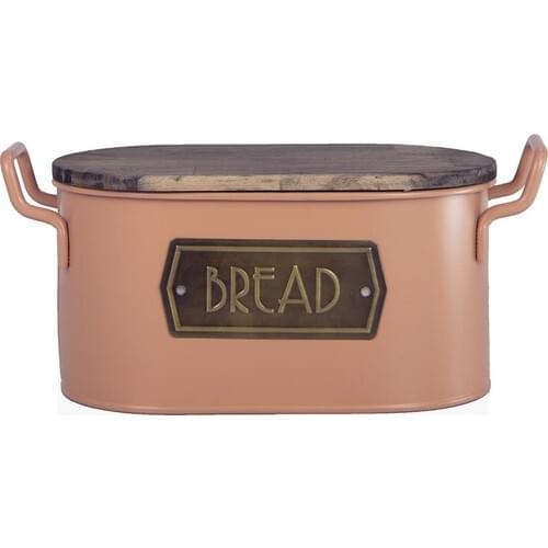 The Mia Bread Storage Container Salmon SML0003