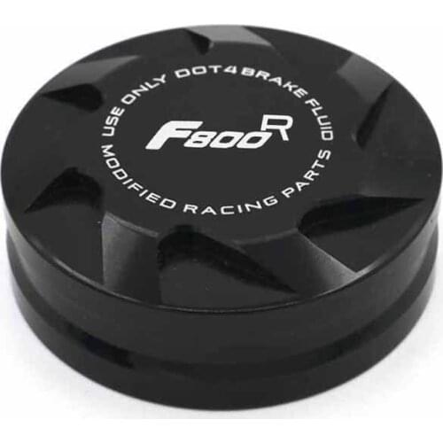 Front Brake Fluid Reservoir Cover Cap For BMW F800R F800 R 2009-2018 2017 Aluminum Motorcycle Accessories With Logo Red