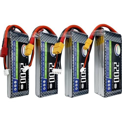 Lithium RC Toy LiPo Battery 3S 11.1V 2200mAh 30C 40C 60C 75C 100C 120C For RC Airplane Helicopter Car Quadcopter Aircraft