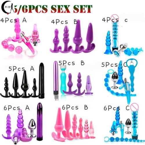 Sex Toys for Couples Anal Kit Gay Sex Toys Muti-types Private Sex Toys Flirt Anal Pruducts Games Adult Sex Kits for Men Women