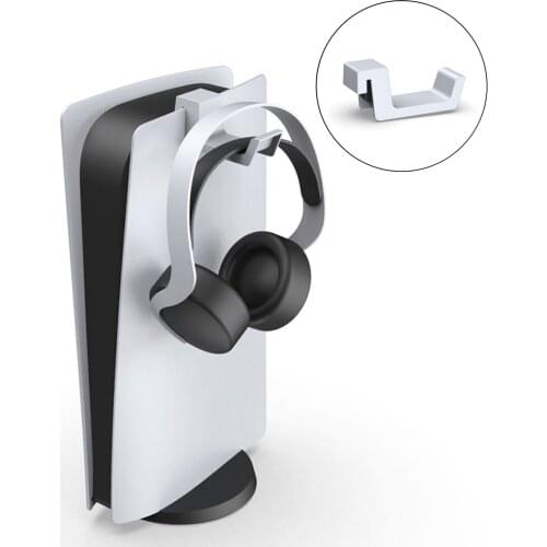 Headphone Wall Mount Holder Bracket Hanger Storage Stand for PS5 Console Headset Support Hook Gamepad Game Accessories