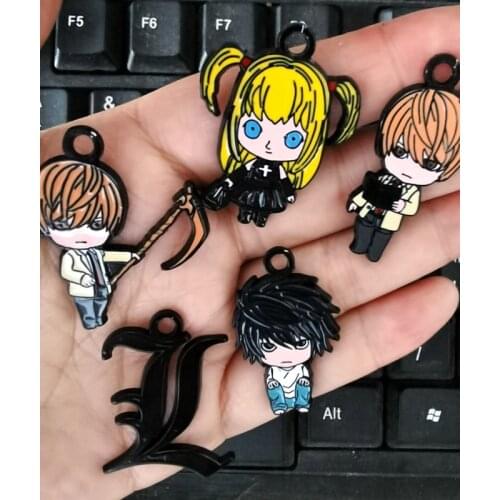New 30 Pcs Anime Death Note Charm Pendants DIY Jewelry Making A39