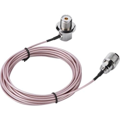 Dropshipping Coaxial Coax Cable 5M Coaxial Coax Cable Male To Female Socket Adapter Coaxial Coax Cables For Mobile Radio Antenna