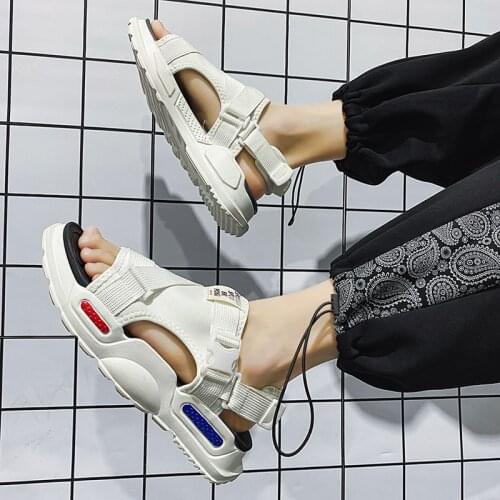 Sport Casual Shoes Athletic Sandals Stylish Shoes Mens Outdoor Summer Men Leather Big Size Casual Fashion Mens Sandles Slippers