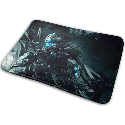 Titanfall Pilot Mat Rug Carpet Anti-Slip Bedroom Entrance Door Mat Titanfall Pilot Gaming Game Soldier Shooter