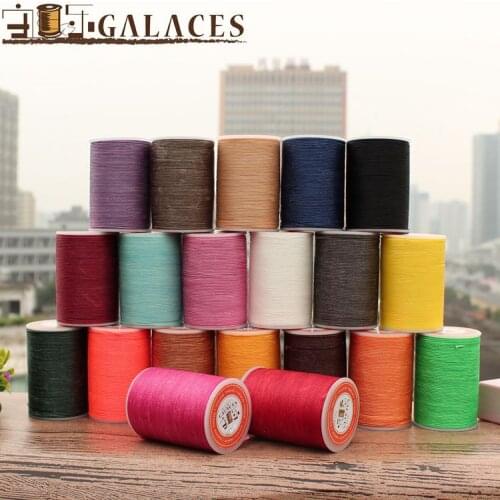 1pcs 0.35mm 300m Cord Waxed Thread Wax DIY Leather Crafts Bracelet Jewelry Linen Spool Sewing for Leather Craft Sewing