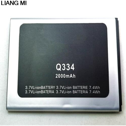 100% high quality For Micromax Q334 3.7V 2000mAh Mobile Phone Replacement Battery with phone stander