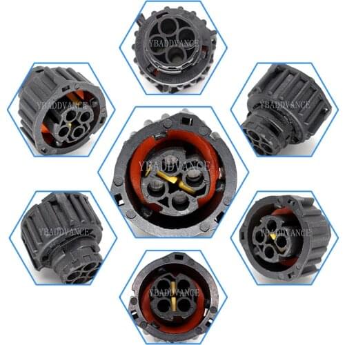 1813137 1-967325-1 amp pbt gf10 seal 4 pin round connector