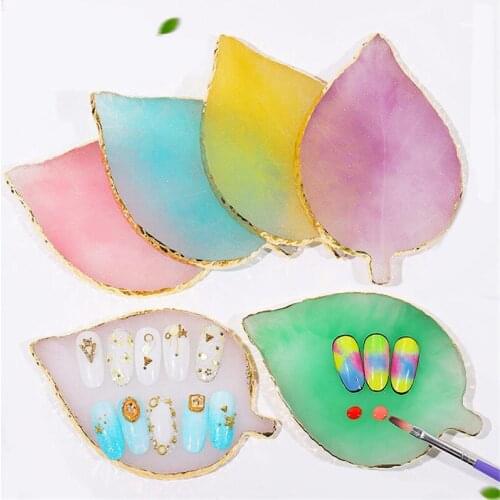 3PCS/Lot Practice Board Varnish Shelf Manicure Tool Color Display Palette Pallet False Nail Art Gel