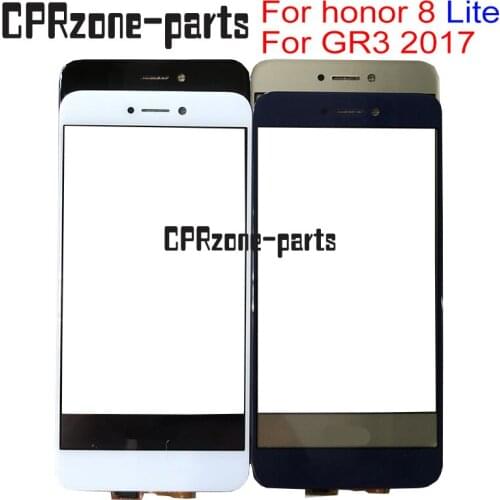 5.2" New For Huawei Honor 8 Lite Honor 8 Youth touch screen digitizer glass sensor Panel For Huawei GR3 2017 touchscreen