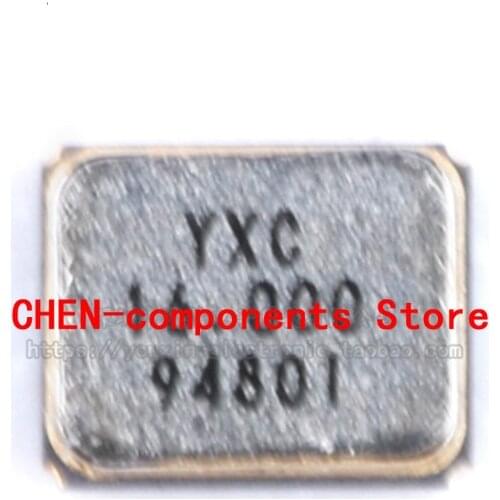5pcs SMD passive crystal oscillator/YSX211SL 16MHz 12PF 10PPM X201616MOB4SI/2016_4P