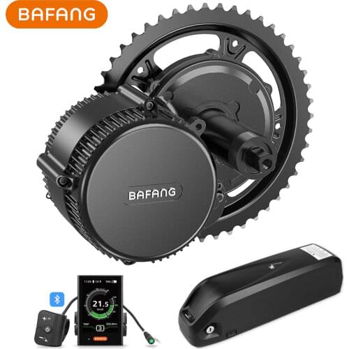 Bafang Mid Drive Motor 48V 250W BBS01 BBS01B Electric Bike Conversion Kit W/ 12Ah/ 17.5Ah E-bike Battery built in Samsung Cells