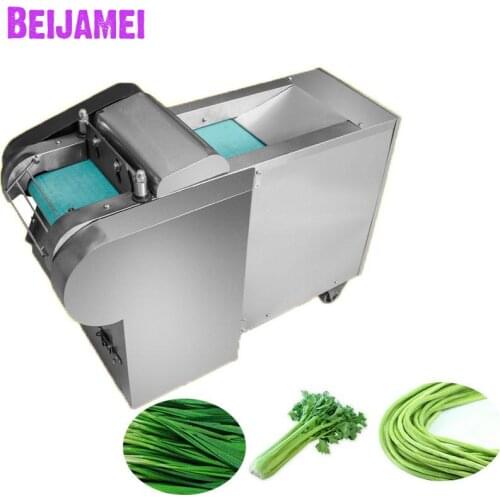 BEIJAMEI commercial celery vegetable cutting machine /chili vegetable chopping machine /Automatic vegetable cutter