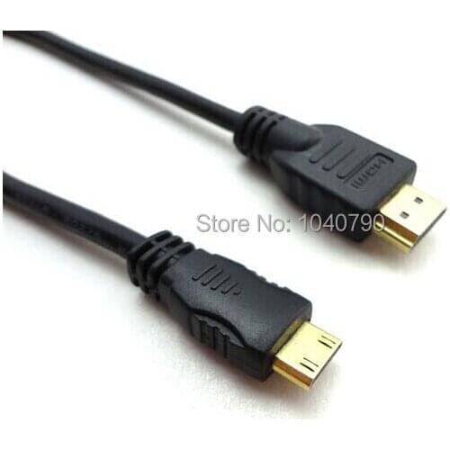 Free Shipping Tablet HDMI/tablet connected TV/MINI HDMI hd video output line 1M