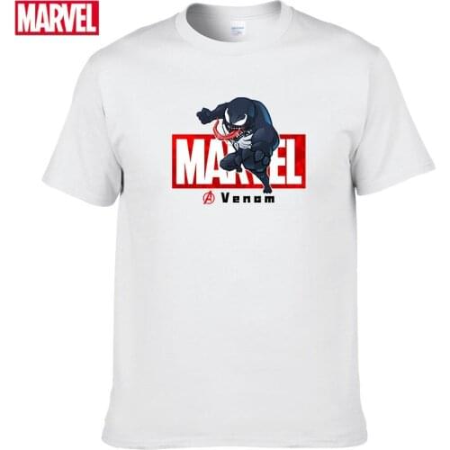 Marvel Venom T shirt Comfortable Breathable 100% cotton Fashion clothes for teens Anime tshirt Summer Tops Tee shirt men #126
