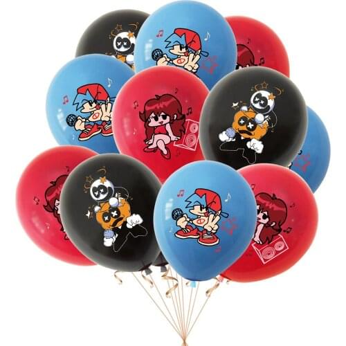 Friday Night Funkin Balloons Game Theme Party Supplies Toys for kids Birthday Party Supplies Globos