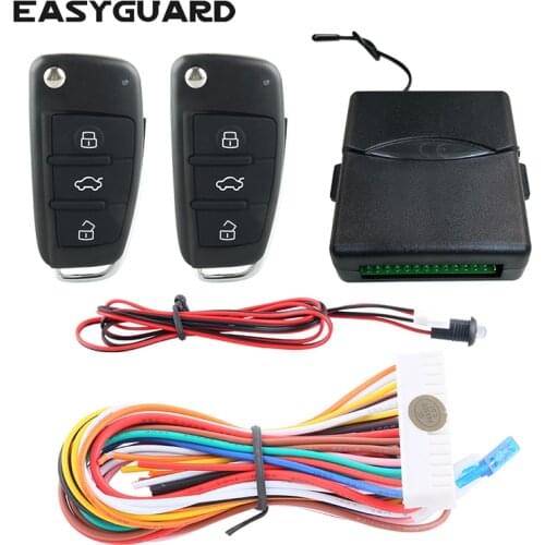 Quality car keyless entry system with auto lock unlock central door locking remote car locating and window falling output