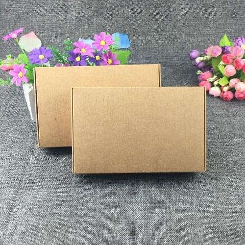 Brown Kraft Gift Boxes Blank storage Box Paper Packaging Boxes For Jewelry/Gifts/Craft/Candy/Book/toys/cosmetics/handmade soaps