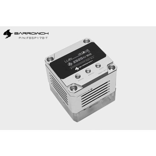 Barrowch 17W Pump,waterway plate PMW Speed control type,through hole Smart version,Aurora,for water cooler building FBSP17B
