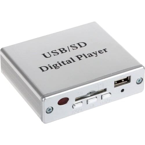 New Portable Power Amplifier MP3 SD USB Audio Player Reader 3-Electronic Keypad Control with Remote