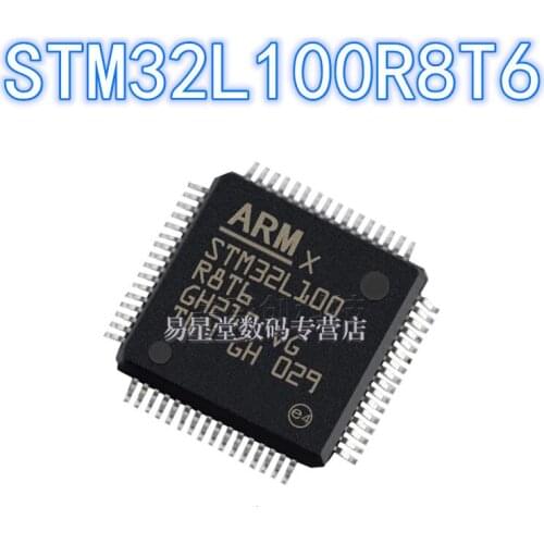 1PCS-5PCS 100% new original authentic STM32L100R8T6 QFP-64 32L100R8T6 QFP64 32-bit microcontroller chip