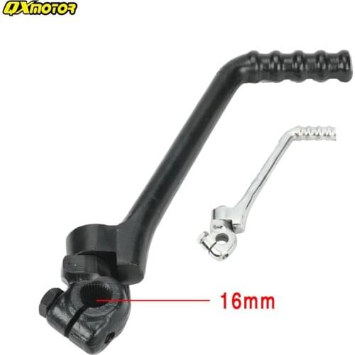 16mm Hole Kick Start Lever Start Pedal Starting Lever For Kawasaki KE KL KLX KX KDX KZ 125 175 200 250 Motorcycle Dirt Bike
