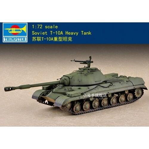 Trumpeter 07153 1:72 Scale Soviet T-10A Heavy Tank model kit