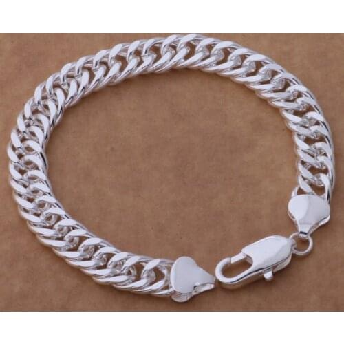 SL-AH240 Wholesale Silver Color Gift Women Lady Nice High Quality Fashion Jewelry Shiny Shrimp Buckle /bkuakcba Ajtajbaa