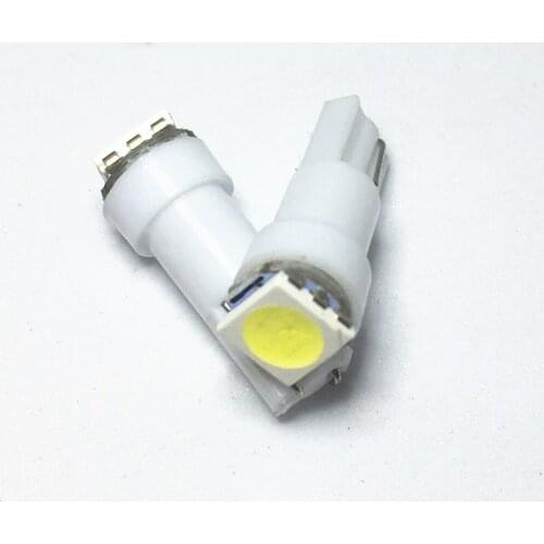 1000PCS T5 led Instrument Light white blue red yellow green 17 37 73 74 SMD 5050 Car Dashboard Bulb Auto LED Lamp 12V