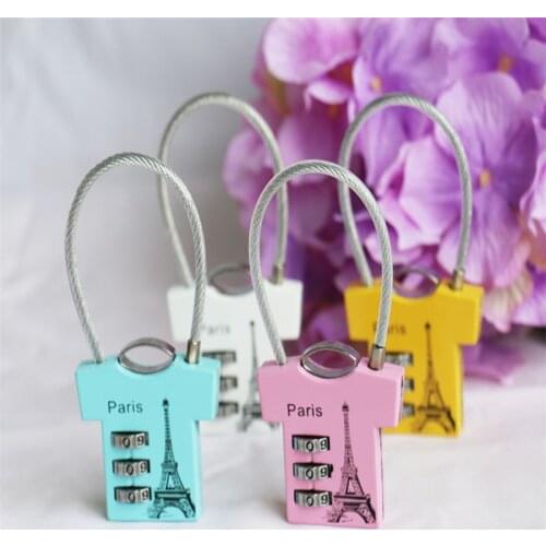 3 Digit Dial Combination Code Number Lock Padlock For Luggage Zipper Bag Backpack Handbag Suitcase Drawer Durable Password Locks