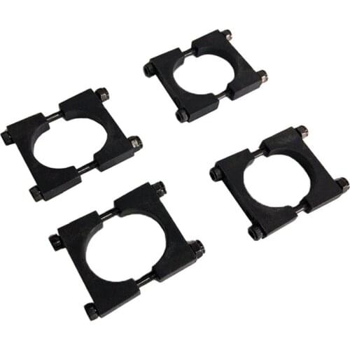 4pcs 10mm/16mm/20mm/25mm Carbon Tube Clip Mount Frame Arm Holder Pipe Clamp for RC Drone Quadcopter Multi-Axis Fix Wing Aircraft