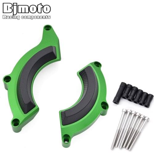 BJMOTO CNC Motorbike accessories Motorcycle Engine Stator Cover Engine Protective Covers For Kawasaki Z900 2017 2018 2019 2020