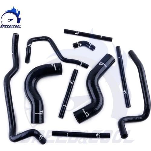 Car Silicone Radiator Coolant Full Complete Whole Pipe Tube Hose Kit For Subaru WRX GC8 GF8 Ver1-2