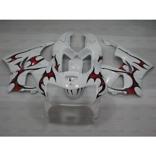 CBR 919 1998 - 1999 Body Kits CBR900 919 1998 Fairing CBR900 919 1999 Pearl Red White Frame Fairings